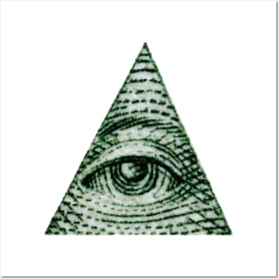 illuminati classic logo Posters and Art